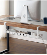 No Punching Under The Table, Cable Manager, Desktop Wiring Artifact, Power Cord Rack Slot, Line Finishing Box, Wire Socket Storage